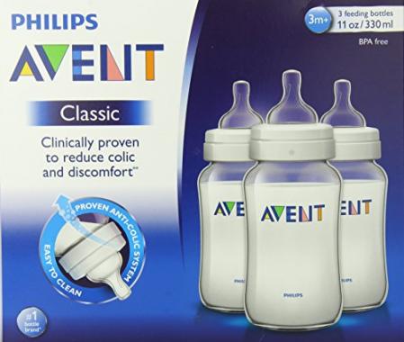Philips Avent BPA Free Classic Polypropylene Bottles Available in Pakistan