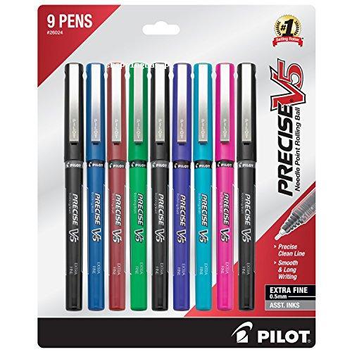Pilot Precise V5 Rolling Ball Pens