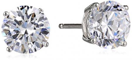 Platinum Plated Studs by Zirconia