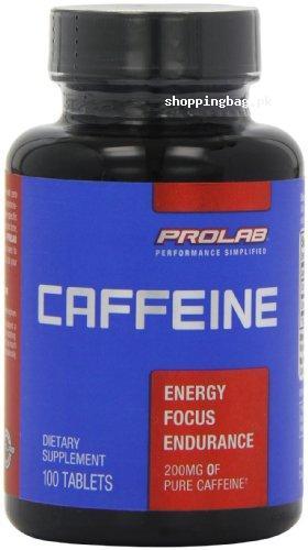 ProLab Caffeine Potency Tablets for Mental and Physical Performance
