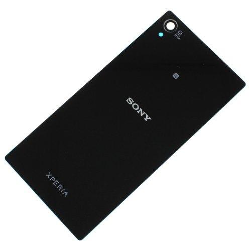 Battery Back Door Glass Cover for Sony Xperia in Black