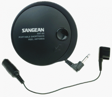 Sangean ANT-60 Portable ShortWave Reel Antenna