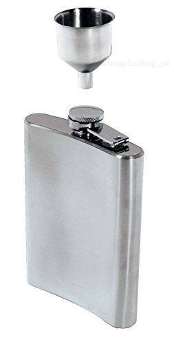 HQ90 Stainless Steel Hip Flask & Funnel Set