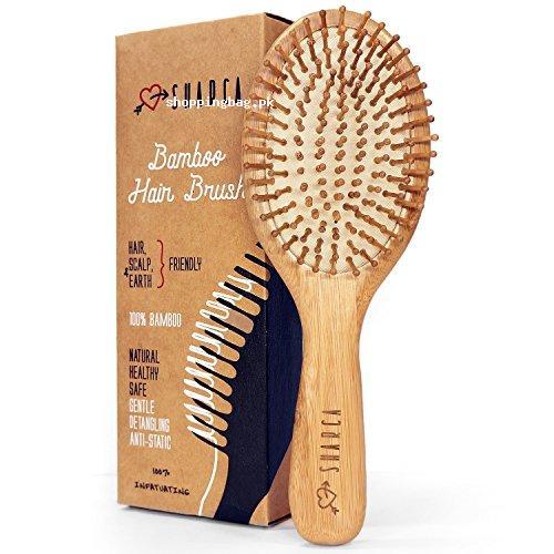 Wooden Bamboo Hair Brush