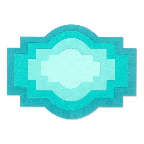 Sizzix Framelits Dies, Ornate Labels, 4-Pack