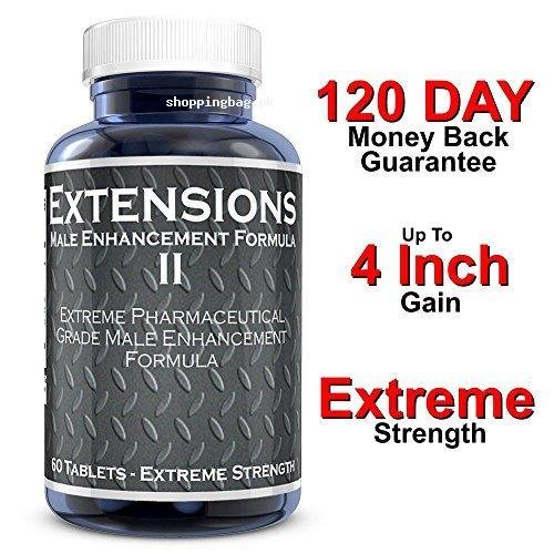 Extensions II Testosterone Boosting & Male Enhancement Pills (60 Caps