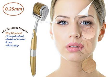 192-Pin-Titanium Skin Care Derma Roller (0.25 mm)