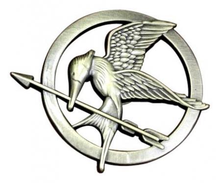 Mockingjay Prop Rep Pin