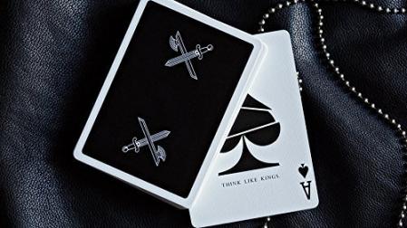 The Kings Deck Black Playing Cards by Ellusionist