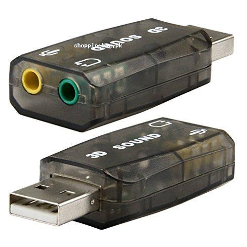 Theo&Cleo USB 2.0 Audio Headset Microphone Jack Converter