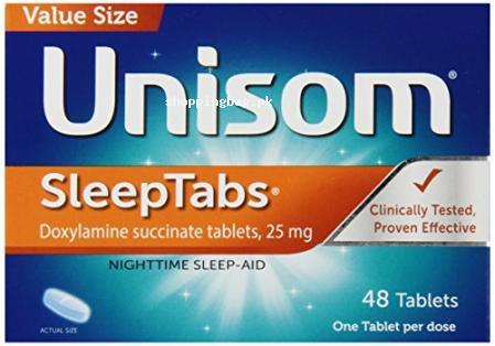 Unisom Night Sleep Tabs 48 Tablets