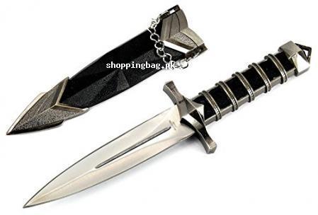 Velocity Airsoft Double Edged Dagger with Sheath