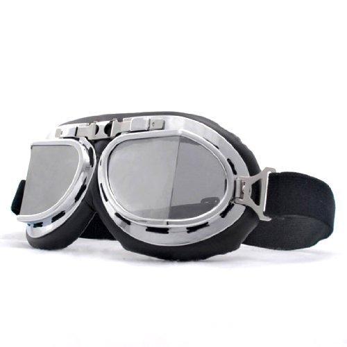 Vintage Style WWII Flying Pilot Motorcycle Goggles
