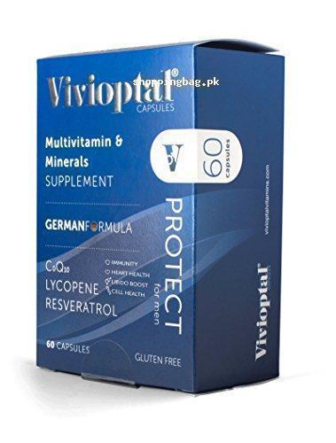 Vivioptal Protect for Men Multivitamin & Multimineral Supplement  - 60 Softgels