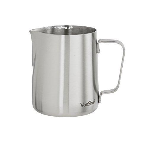 VonShef Stainless Milk Pitcher