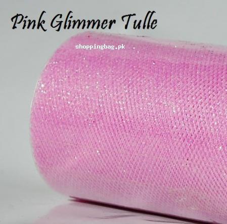 Glimmer Tulle Roll for Wedding Decorations