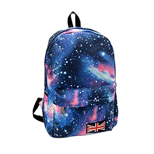 Travel Backpack with Galaxy Pattern