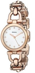 Fossil Women’s Hand Stainless Steel Watch in Rose Gold tone