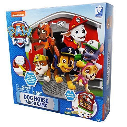 Paw Patrol Dog House Bingo Game For Kids