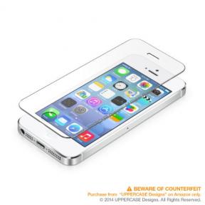 Glass Screen Protector UPPERCASE for iPhone 5s, iPhone 5, iPhone 5c