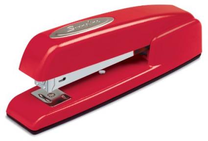 Swingline Stapler 747 Business Manual Desktop 20 SheetCapacity Rio Red