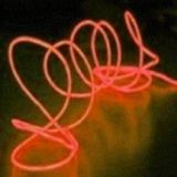 Glowing Orange Neon …