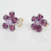 Amethyst Silver Earr…