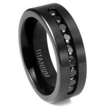 Men s Black Titanium…