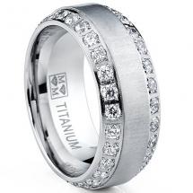 Men's Titanium Ring …