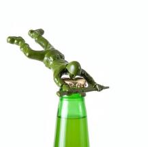 Army Man Bottle Open…