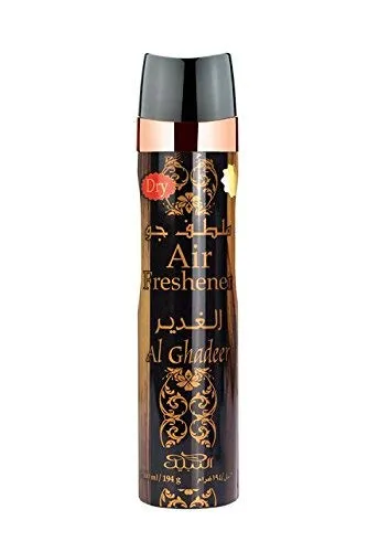 AL GHADEER (Air Freshner) 300ML (11 oz) | HERITAGE COLLECTION | Featuring Notes: Lemon, Orange, Jasmine, Rose, Vanilla, Musk | by Nabeel Perfumes