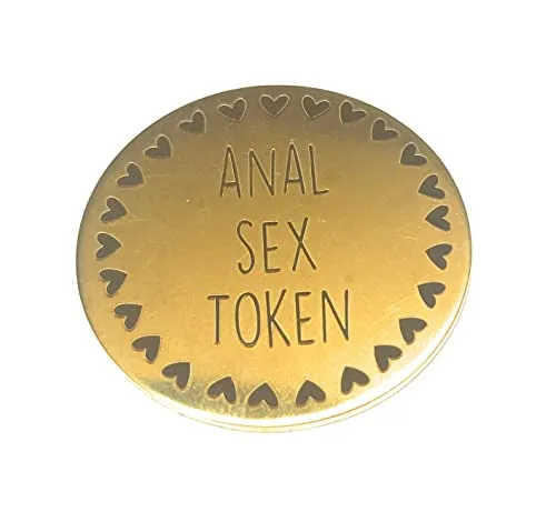 Sex Token, Brass Engraved Token, Valentine's Gift, Bedroom, Game, Sexy, Blow Job, Steak and Blow Job, Anal, Eat Out, (Anal Sex Token) Sex Token, Brass Engraved Token, Valentine's Gift, Bedroom, Game, Sexy, Blow Job, Steak and Blow Job, Anal, Eat Out, (Anal Sex Token)