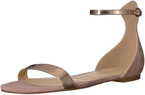 Ivanka Trump Women's Camryn Flat Sandal, Pink/Multi Suede, 7.5 M US Ivanka Trump Women's Camryn Flat Sandal, Pink/Multi Suede, 7.5 M US