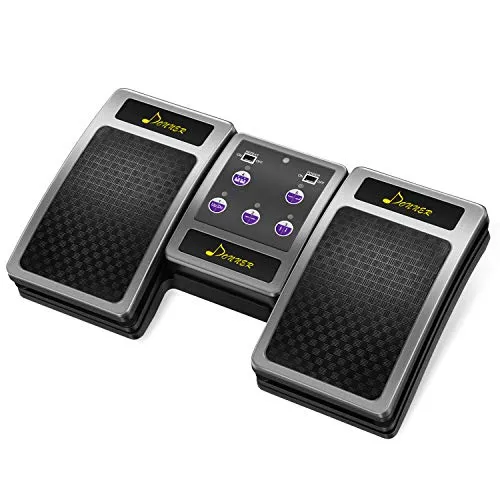 Donner Wireless Page Turner Pedal for Tablets and Phones Rechargeable, Silver Donner Wireless Page Turner Pedal for Tablets and Phones Rechargeable, Silver