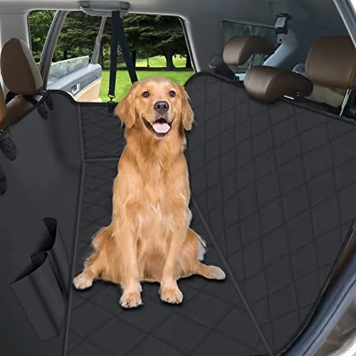 Dog Car Seat Covers Back Seat, SCOPOW Backseat Cover Protector for Puppy and Seat Extender for Dogs, Scratchproof Waterproof Pet Carseat Cover, Nonslip Dog Hammock for Car SUV Truck Dog Car Seat Covers Back Seat, SCOPOW Backseat Cover Protector for Puppy and Seat Extender for Dogs, Scratchproof Waterproof Pet Carseat Cover, Nonslip Dog Hammock for Car SUV Truck