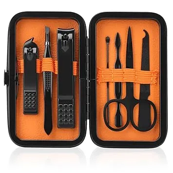 Manicure Set Men Nail Clipper Set Personal Care Nail Grooming Kits Travel Nail Care Set Manicure Tools Fenlebeneil Nail Clippers Pedicure Kit Basic Nail Care Tools Gift for Men Women Manicure Set Men Nail Clipper Set Personal Care Nail Grooming Kits Travel Nail Care Set Manicure Tools Fenlebeneil Nail Clippers Pedicure Kit Basic Nail Care Tools Gift for Men Women