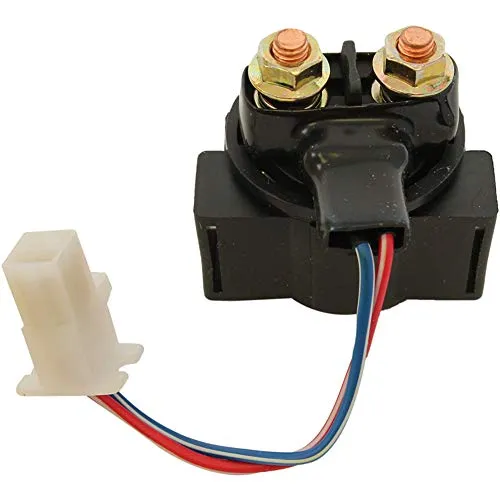DB Electrical SND6053 Starter Compatible With/Replacement For Solenoid Relay Yamaha Badger Breeze Raptor Timberwolf Warrior 350 35850-HC4-000 463991 49-5847 3AY-81940-00-00 3SX-81940-00-00
