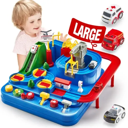 Kids Toys for 3 Year Old Boys Girls Race Track Car Adventure Preschool Toddler Boy Toys Educational Puzzles Car Toys for 4 5 6 Year Old Boys Girls Gifts for Kids 3 4 5 Year Old Girl Birthday Gifts Kids Toys for 3 Year Old Boys Girls Race Track Car Adventure Preschool Toddler Boy Toys Educational Puzzles Car Toys for 4 5 6 Year Old Boys Girls Gifts for Kids 3 4 5 Year Old Girl Birthday Gifts