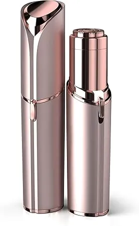 Facial Hair Remover for Women - as Seen on TV Painless Face Shaver - Electric Hair Removal Device for Face Lips Peach Fuzz with Light (Rose Gold) Facial Hair Remover for Women - as Seen on TV Painless Face Shaver - Electric Hair Removal Device for Face Lips Peach Fuzz with Light (Rose Gold)