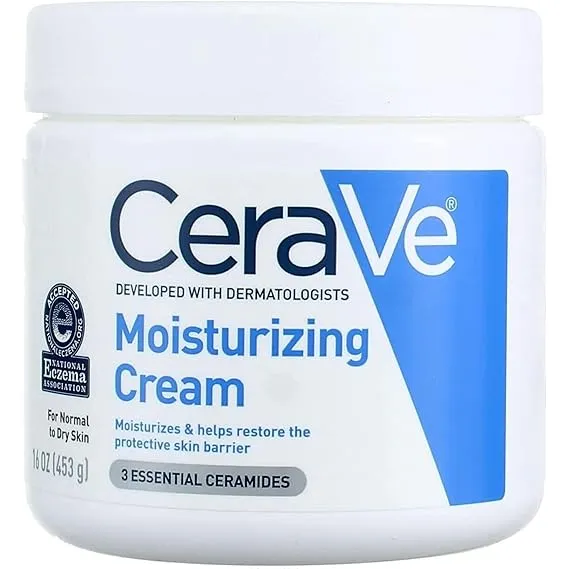 CeraVe Moisturizing Cream, Body Cream for Dry Skin, 16 Ounce, 16 Ounces