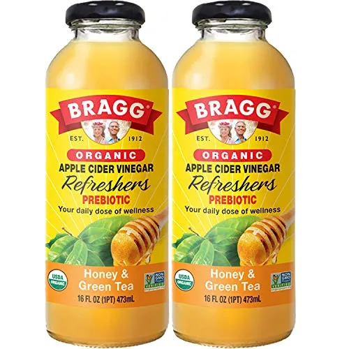 Bragg - Organic Apple Cider Vinegar All Natural Drink Vinegar & Honey - 16 oz. (Pack of 4) Bragg - Organic Apple Cider Vinegar All Natural Drink Vinegar & Honey - 16 oz. (Pack of 4)