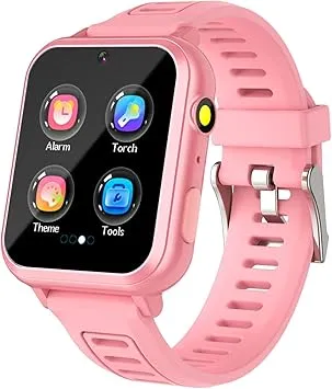 Smart Watch for Kids Game Watch with 39 Educational Games HD Camera, Habit Tracking, Music, Alarm Clock, Calculator, Calendar, Flashlight, Suitable for Children