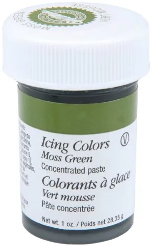 Wilton Icing Colors, 1-Ounce, Moss Green , Packaging May Vary Wilton Icing Colors, 1-Ounce, Moss Green , Packaging May Vary