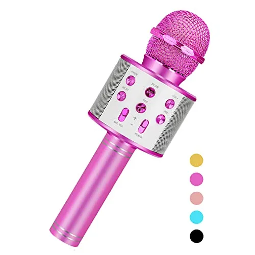 Kids Toys for 3-14 Year Old Girls Gifts,Karaoke Microphone Machine for Kids Toddler Toys Age 4-12, Christmas Birthday Valentine Gifts for 5 6 7 8 9 10 Year Old Teens Girl Kids Toys for 3-14 Year Old Girls Gifts,Karaoke Microphone Machine for Kids Toddler Toys Age 4-12, Christmas Birthday Valentine Gifts for 5 6 7 8 9 10 Year Old Teens Girl