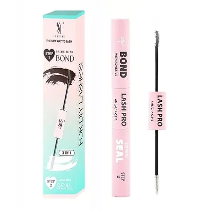 SY-SHUYING Black Lash Bond and Seal for Eye lash Cluster, Long Lasting, Comfortable, Waterproof, 72H Super Flexible Hold Glue, 2-in-1 for Sensitive Eyes, Non Irritating, DIY Lash Cluster Kit 4ml+4ml SY-SHUYING Black Lash Bond and Seal for Eye lash Cluster, Long Lasting, Comfortable, Waterproof, 72H Super Flexible Hold Glue, 2-in-1 for Sensitive Eyes, Non Irritating, DIY Lash Cluster Kit 4ml+4ml
