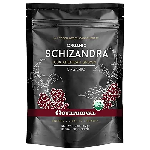 Surthrival: Organic Schizandra (Schisandra) Extract, New England Grown (2oz), Enjoy Many Benefits of the Famous “Five-Flavored Berry†Surthrival: Organic Schizandra (Schisandra) Extract, New England Grown (2oz), Enjoy Many Benefits of the Famous “Five-Flavored Berryâ€