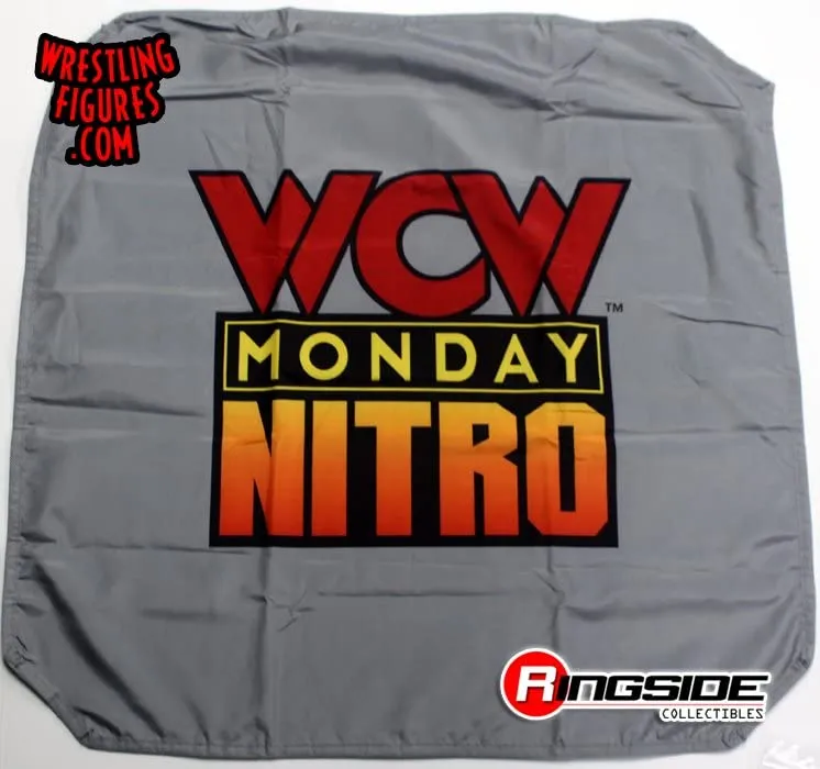 WWE WCW Monday Nitro Ring Skirt - Ringside Collectibles Exclusive Authentic Scale Ring Accessory for Your Toy Wrestling Action Figures