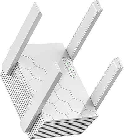 WiFi Extender Signal Booster Dual Band 5.8GHz&2.4GHz, WiFi Booster for Home Covers Up to 10200 Sq.ft and 45 Devices, Wireless Signal Amplifier 1200Mbps WiFi Repeater w/Ethernet Port, 1-Tap Setup WiFi Extender Signal Booster Dual Band 5.8GHz&2.4GHz, WiFi Booster for Home Covers Up to 10200 Sq.ft and 45 Devices, Wireless Signal Amplifier 1200Mbps WiFi Repeater w/Ethernet Port, 1-Tap Setup
