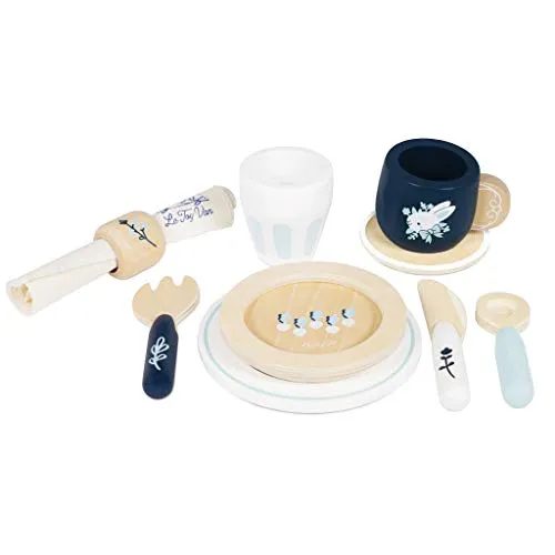 Le Toy Van - Cutlery Dinner Set - Kids Wooden Toys - Wooden Cutlery Set and Plate Set - Kids Cutlery - Toddler Cutlery Set and Toddler Plates - Wooden Utensils - Kids Aged 2 Years + Le Toy Van - Cutlery Dinner Set - Kids Wooden Toys - Wooden Cutlery Set and Plate Set - Kids Cutlery - Toddler Cutlery Set and Toddler Plates - Wooden Utensils - Kids Aged 2 Years +